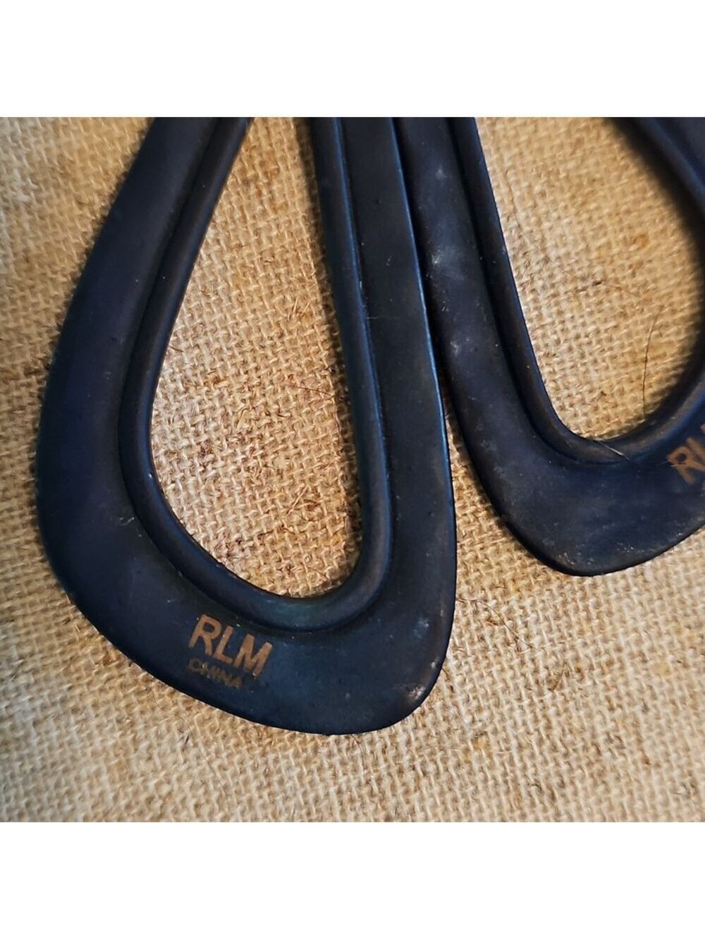 RLM Navy Earrings - Picture 4 of 6